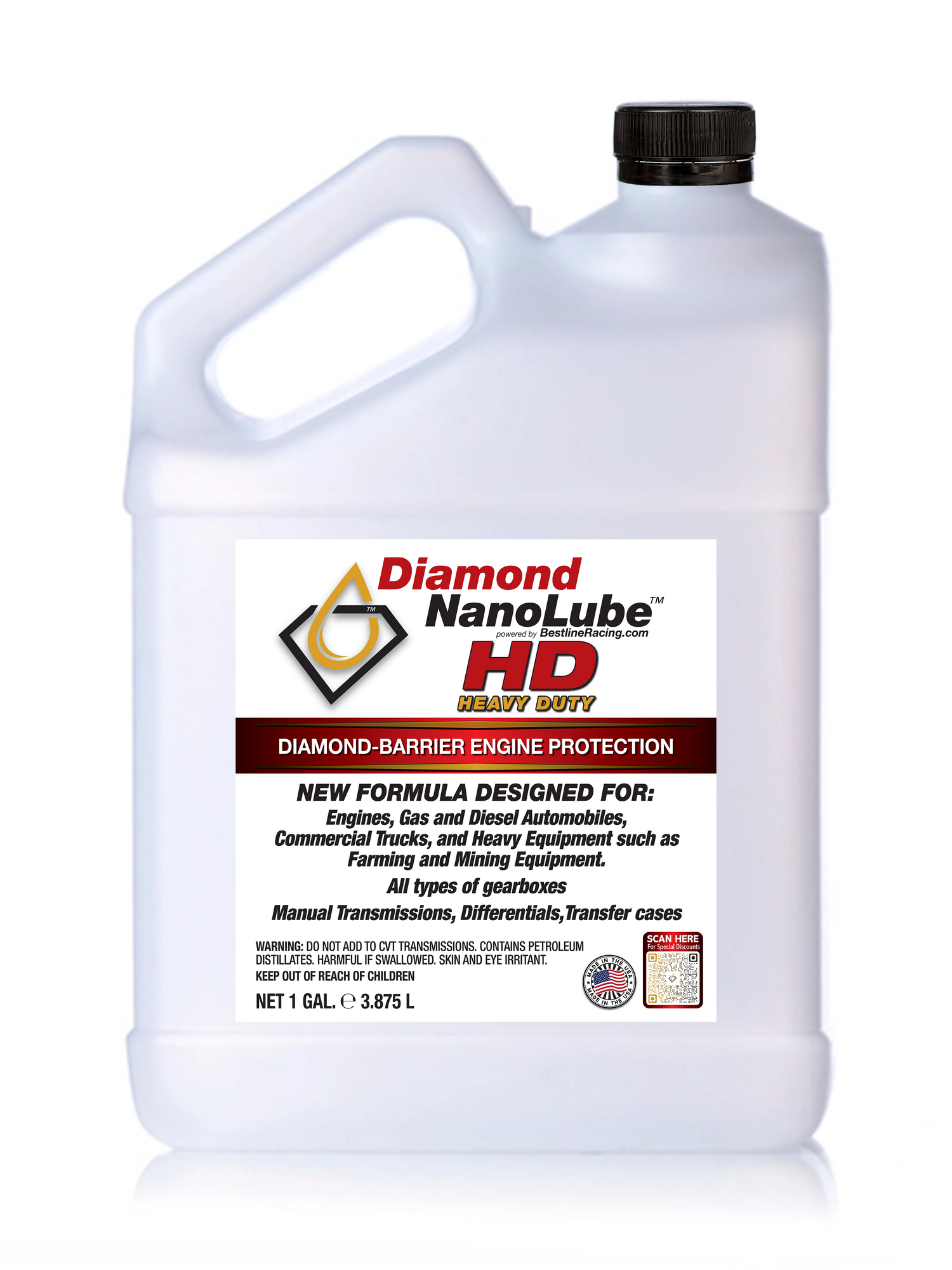 HD Diamond NanoLube - Gallon - Free Shipping Included!